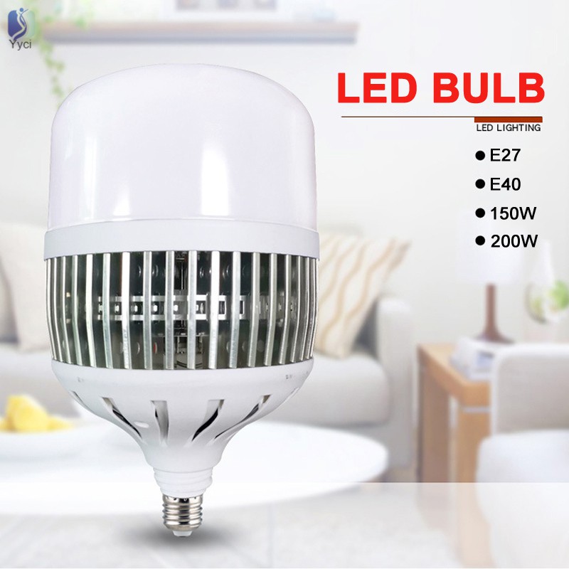 Đèn LED Bulb siêu sáng công năng cao 150W/200W cho sân vườn tiện dụng chất lượng cao