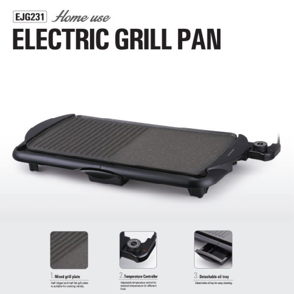 Bếp Nướng Điện Lock&amp;Lock Electric Grill EJG231 (2000W)