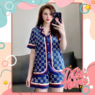 Đồ bộ nữ mặc nhà,pijama lụa,đồ ngủ nữ-Mie