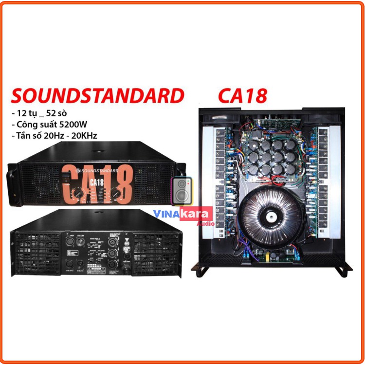 Cục đẩy Soundstandard CA18 (Chữ Vàng) Chính hãng