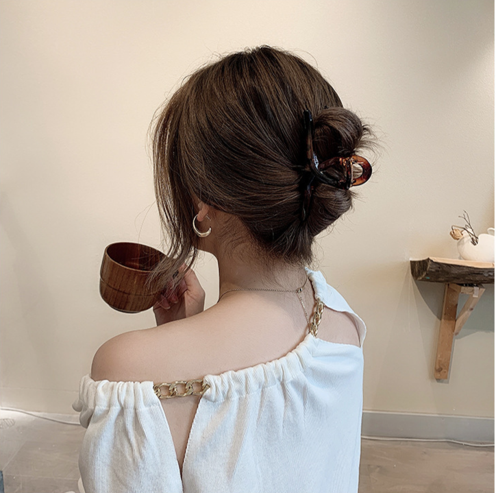 Kẹp Tóc Nhỏ Kiểu Dáng Thanh Lịch Phong Cách Hàn Quốc