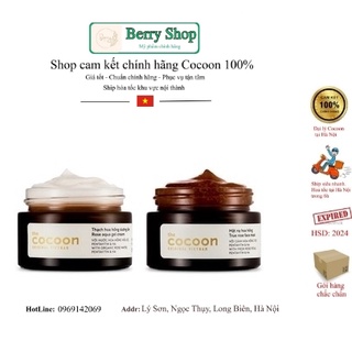 Mặt nạ hoa hồng &Thạch hoa hồng Cocoon 30ml