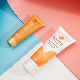Bộ sản phẩm giảm ngừa mụn gồm sữa rửa mặt Decumar Clean 50gr và Gel ngừa mụn Decumar New 20gr
