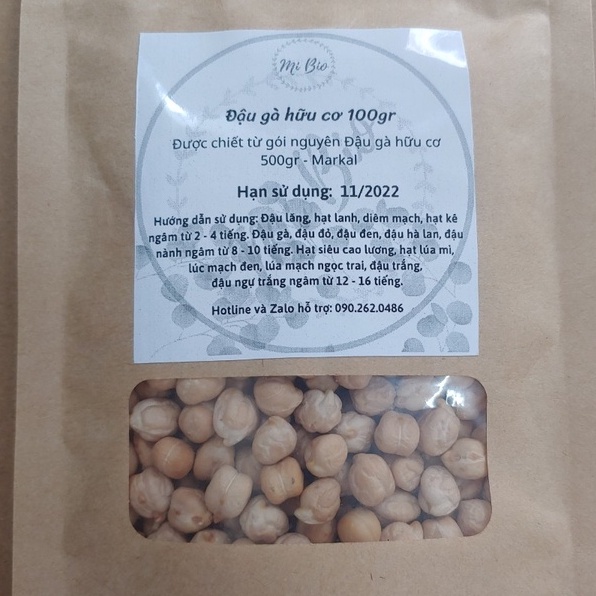 Đậu gà (Chickpeas) hữu cơ 500g - Markal