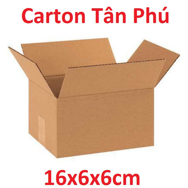 16x6x6 - 10 hộp carton SIÊU RẺ