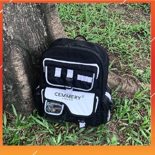 Balo SS1 Cemmery Đen Hologram Black Hàng Xịn Chuẩn Shop