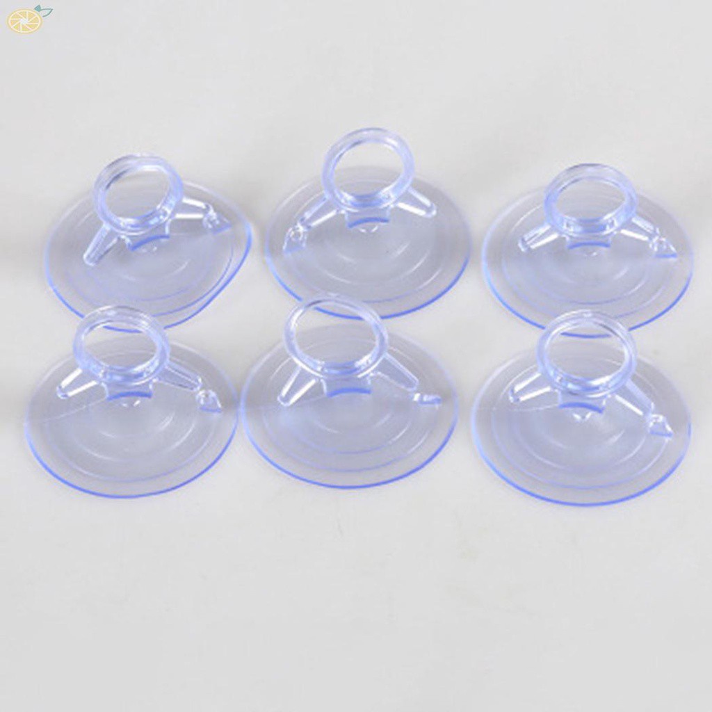 Móc tròn hít tường trong suốt treo đồ tiện lợi