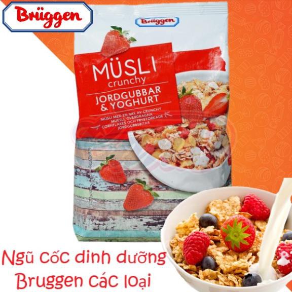 (3 loại) Ngũ cốc dinh dưỡng Bruggen các loại - Nhập khẩu Đức