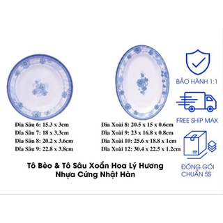 Dĩa nhựa meka