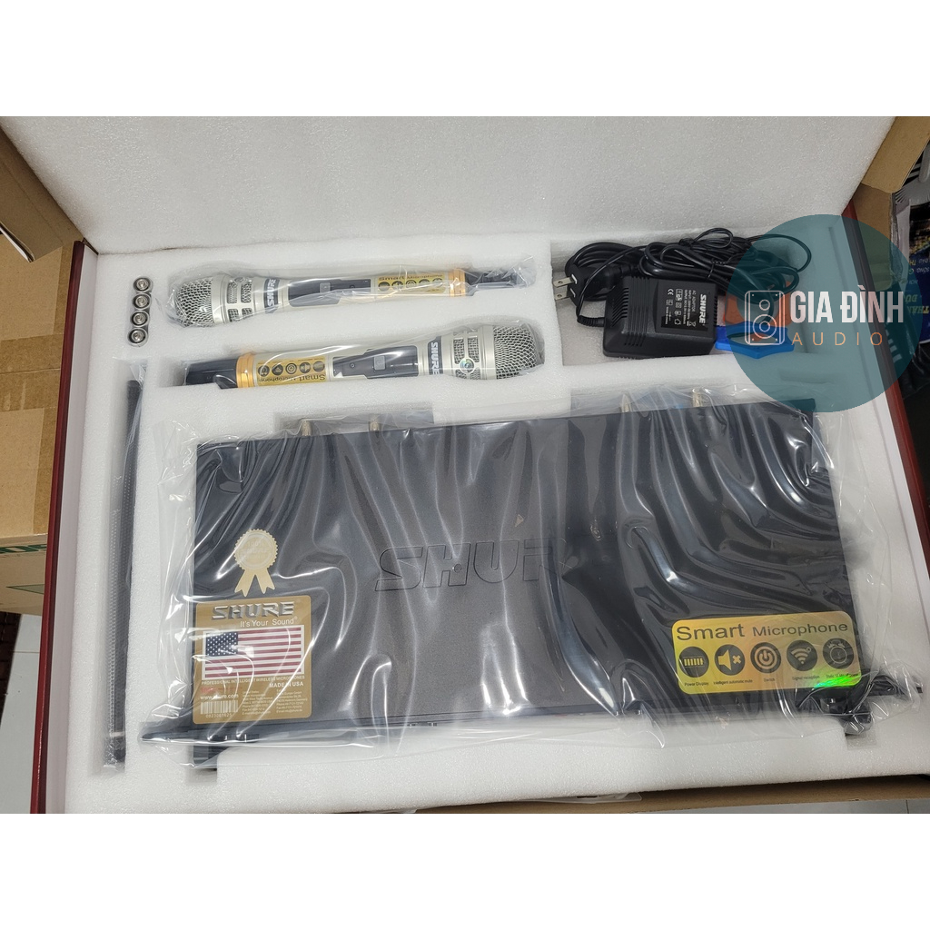 Micro không dây Shure UR29D Plus Nhập Khẩu Loại 1