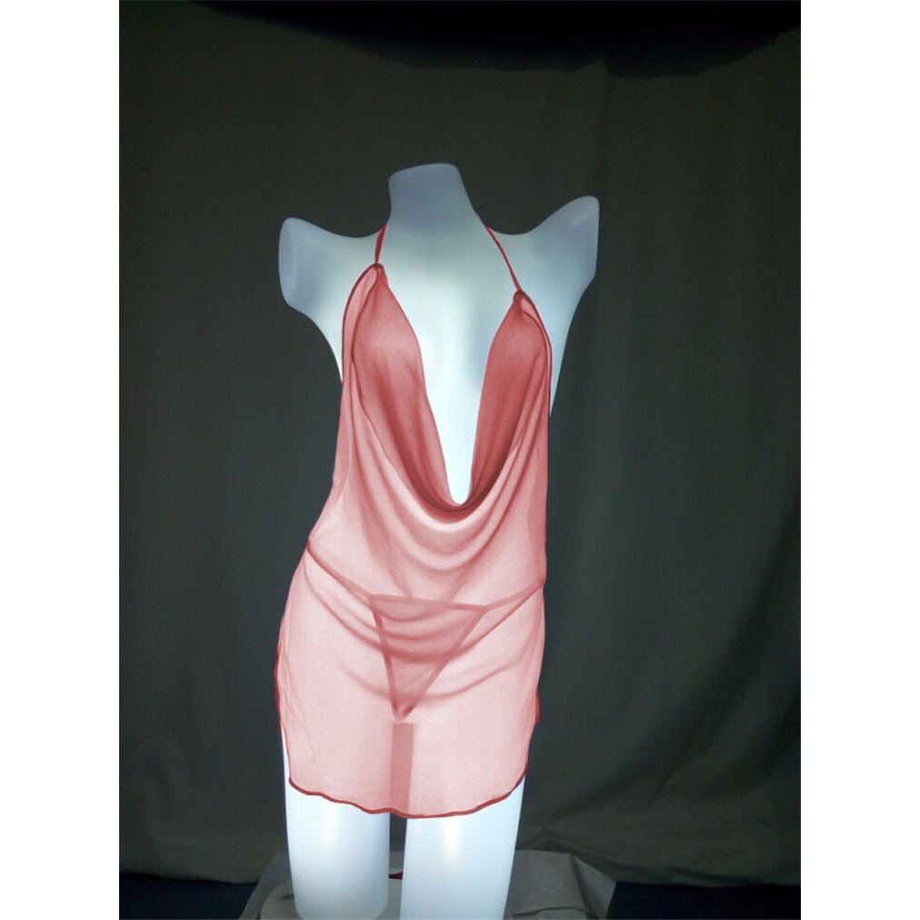 Đồ ngủ sexy gợi cảm phong cách Kim Bình Mai kèm quần chip | BigBuy360 - bigbuy360.vn