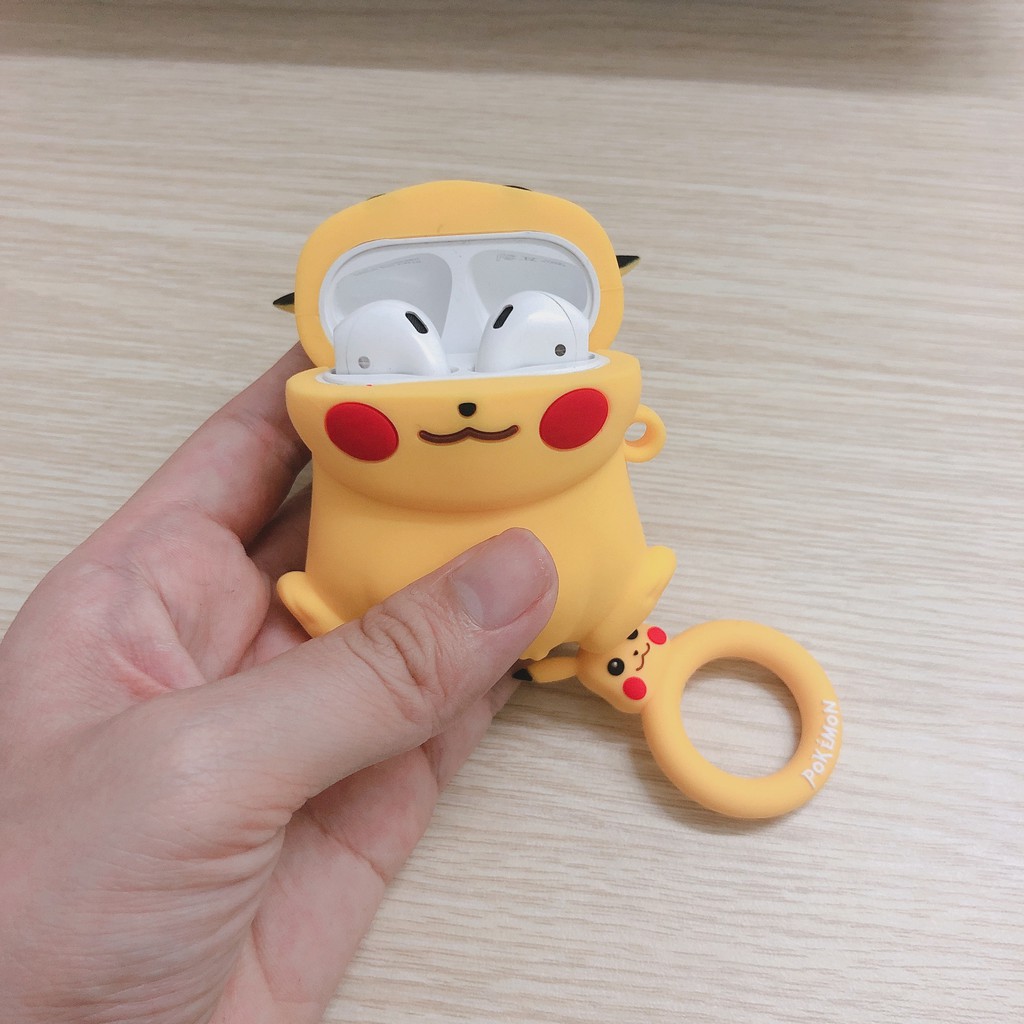 Case Airpods Bé Pikachu cho AirPods 1/2 - airpod case