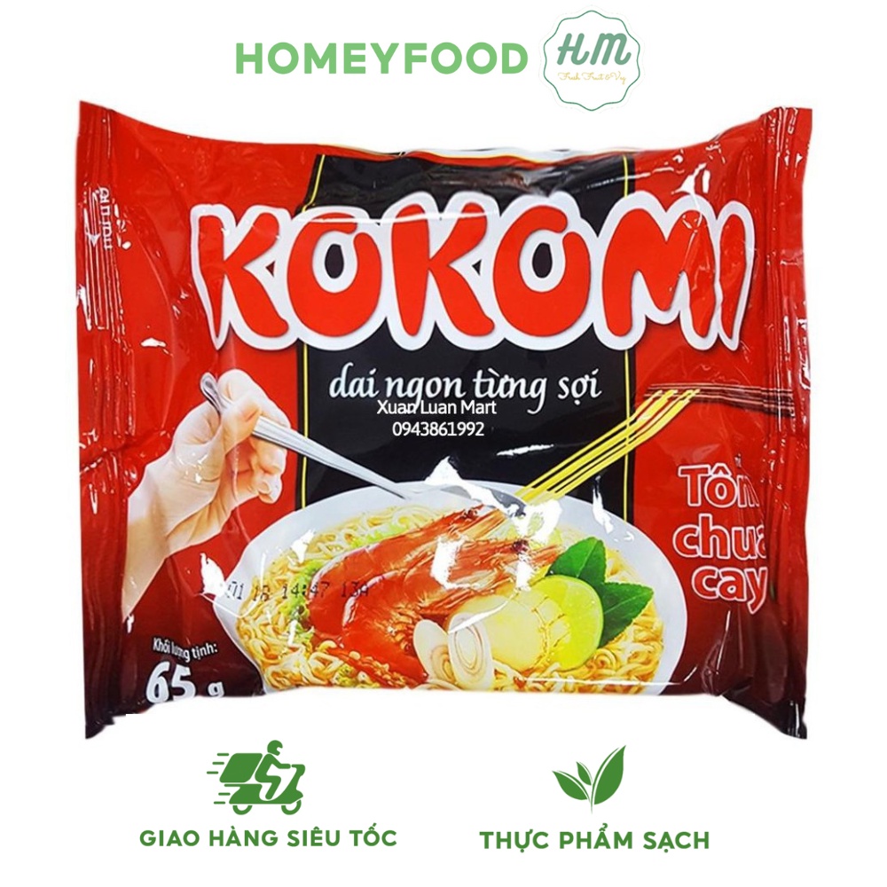Mì kokomi tôm chua cay 65g