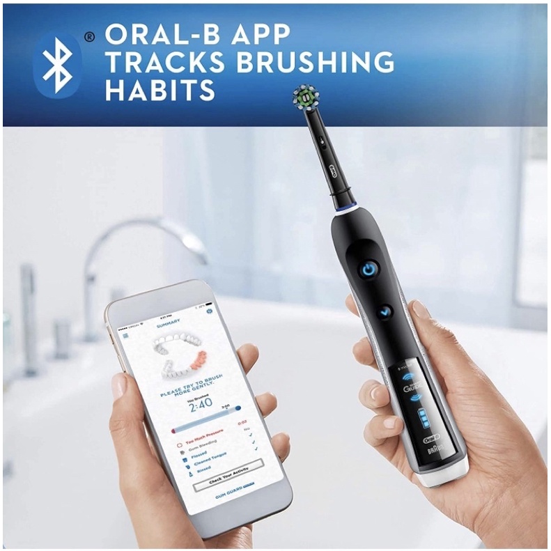 Bàn chải điện Oral-B Pro 5000 Smartseries phiên bản 2020[Hàng Mỹ]