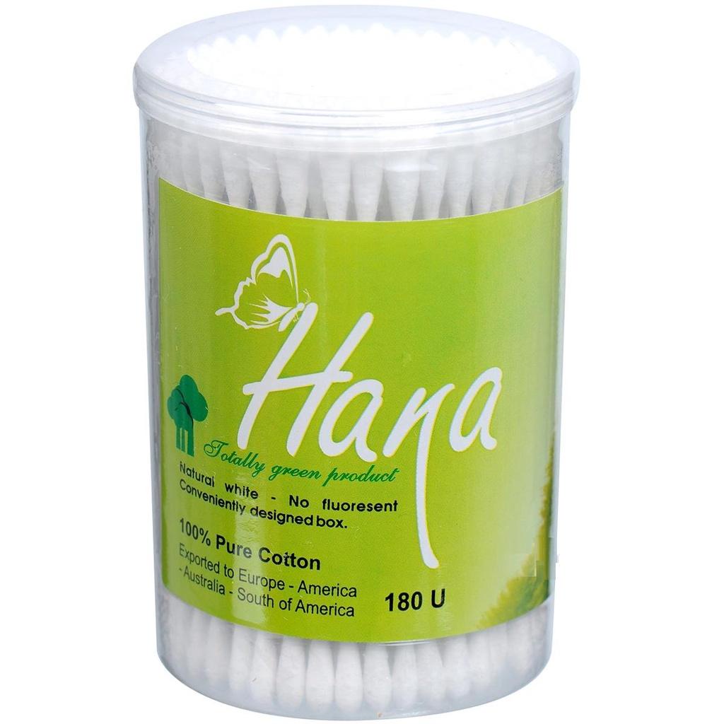 Tăm bông ngoáy tai Hana cao cấp cho người lớn và trẻ em
