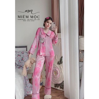 Bộ mặc nhà lụa mai ngô