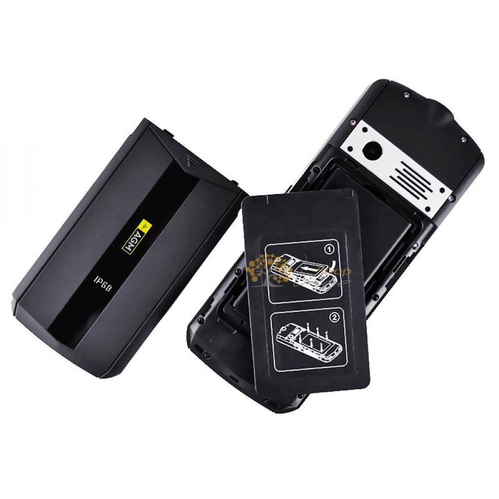 Điện thoại AGM M2 chống nước xuất Âu-điểm bạc