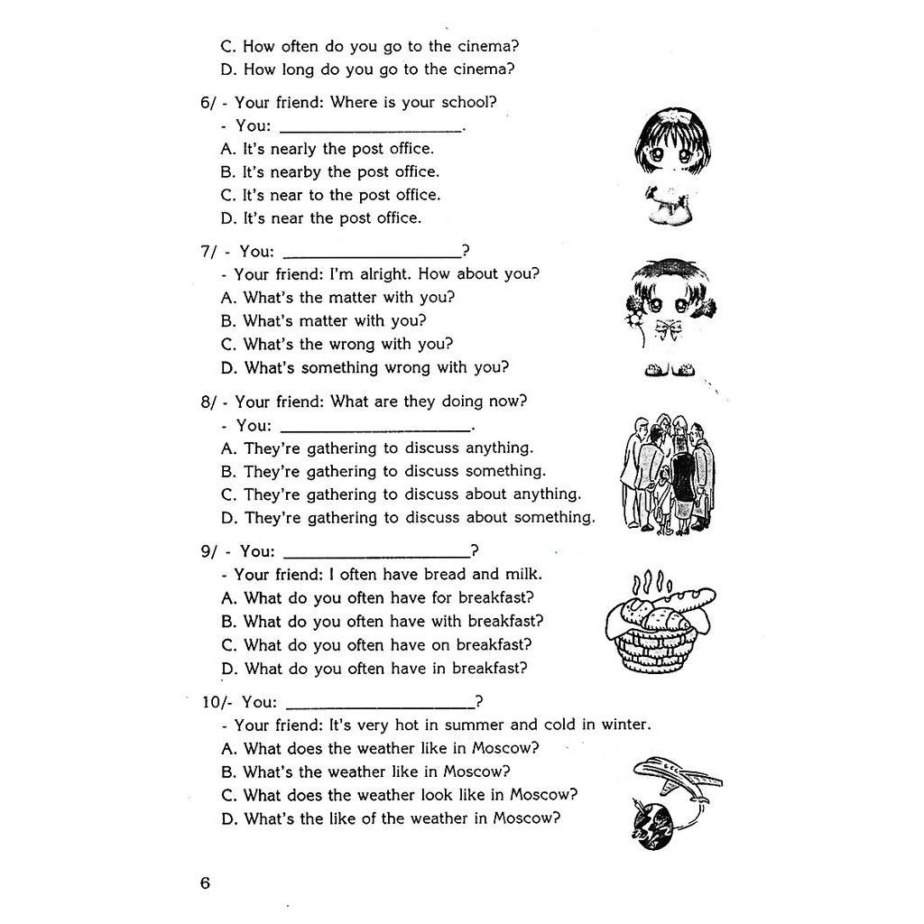 Sách Bài Tập Trắc Nghiệm Tiếng Anh 9