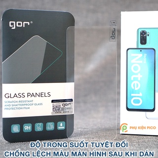 Cường lực dùng cho Xiaomi Redmi Note 13 Pro / Note 12 Pro / Note 11 Pro / Note 10 Pro / Note 9 / Note 8 Pro full màn Gor