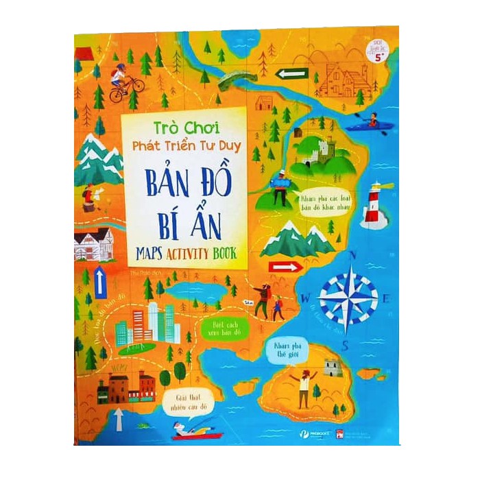 Sách Trò Chơi Trí Tuệ Phát Triển Tư Duy - Map Activity Book