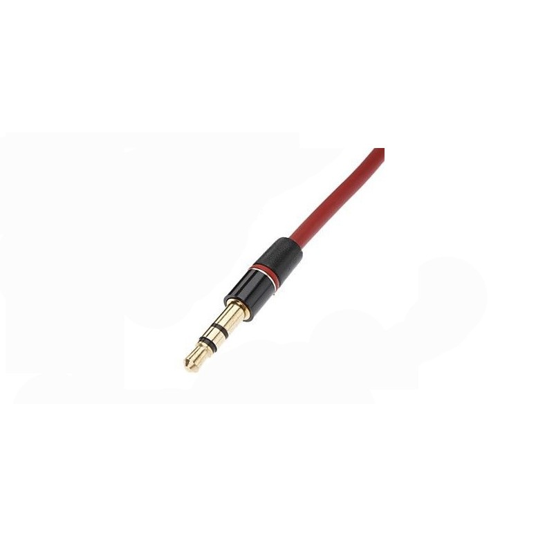 Dây loa nối dài 3m chất lượng cao Monster (1 đầu dương và 1 đầu âm chuẩn 3.5mm màu đỏ)