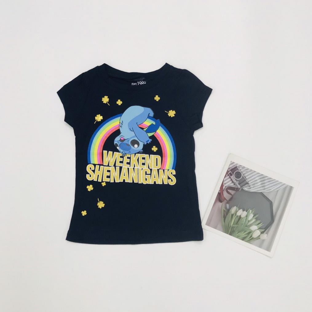 Áo thun cho bé gái, áo phông bé gái chất cotton mềm mát, size 1 - 5 tuổi - BONGKIDS