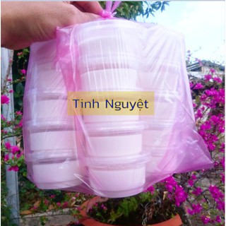 Combo 100 Hũ sữa chua, hộp yaourt (có kèm nắp)