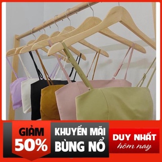 Áo Croptop sẵn mút ngực  - dolot