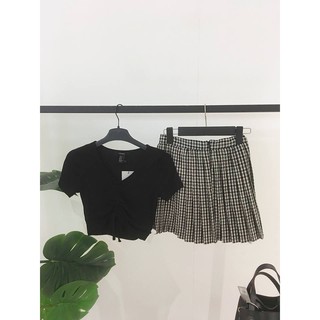 💢💢#ÁOCROPTOP RÚT DÂY (PVN4565)