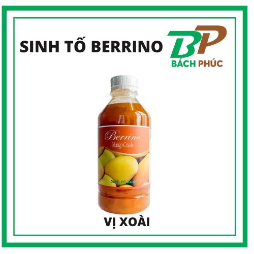 Sinh tố Berrino Xoài (Mango) – 1 Lít- Kho pha chế Bách Phúc Đà Nẵng Kho pha chế Đà Nẵng