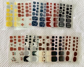Sticker dán móng chân mẫu GZ117-136