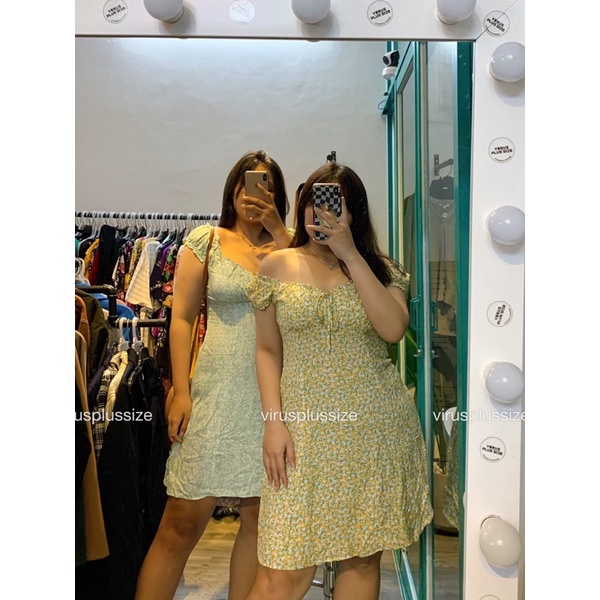 Đầm primark hoa nhí bigsize summer ảnh tự chụp