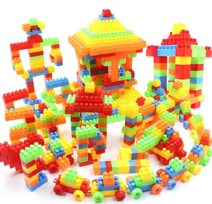 Bộ Đồ Chơi Lego Xếp Hình 100 / 182 / 260 / 416 Mảnh