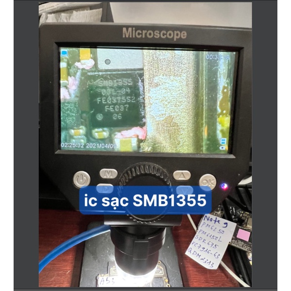 SMB1355 ic sạc A53 oppo/mi8 se
