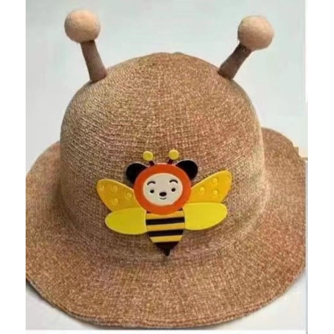 Mũ len hình con ong vàng thời trang thu đông cho bé