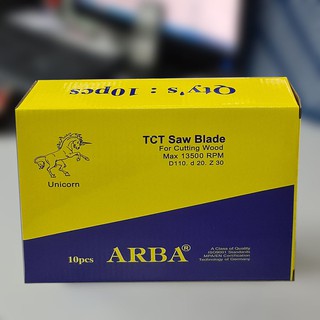 Hộp 10 lưỡi cưa gỗ 110mm