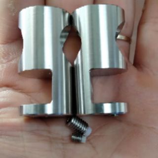 Kẹp ống in out inox cho bể thủy sinh