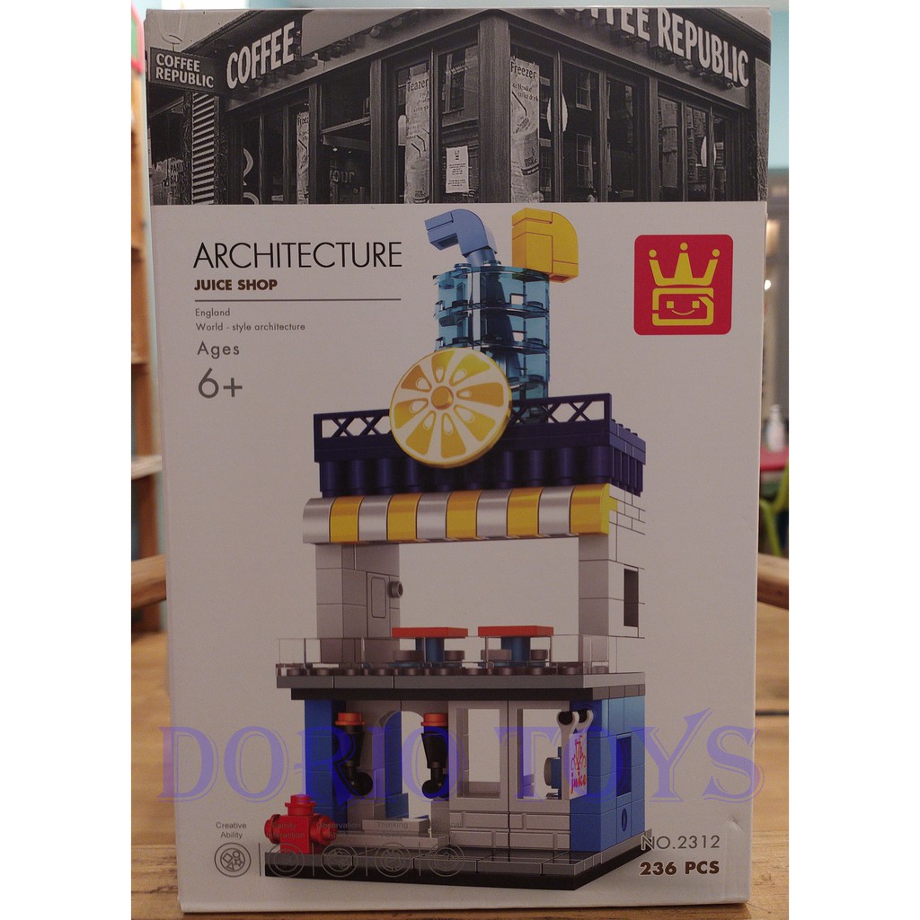 Lego Mô Hình Đồ Chơi Cửa Hàng Hoa Quả Độc Đáo