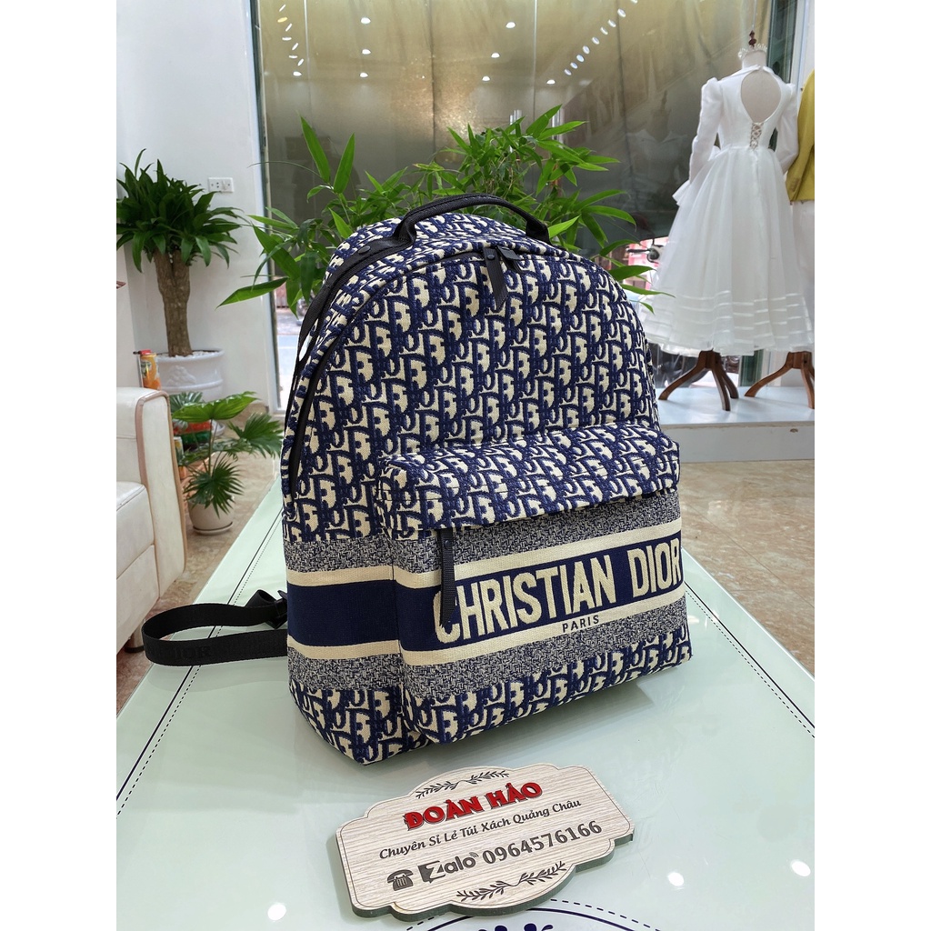 Balo D.I..O.packback SIZE 42 CM  Full bocx Chất Thổ Cẩm Cao Cấp Nam Nữ Đeo Đi Học,Đi Chơi,Đi Làm Bao Sang Chảnh Điệu Đà