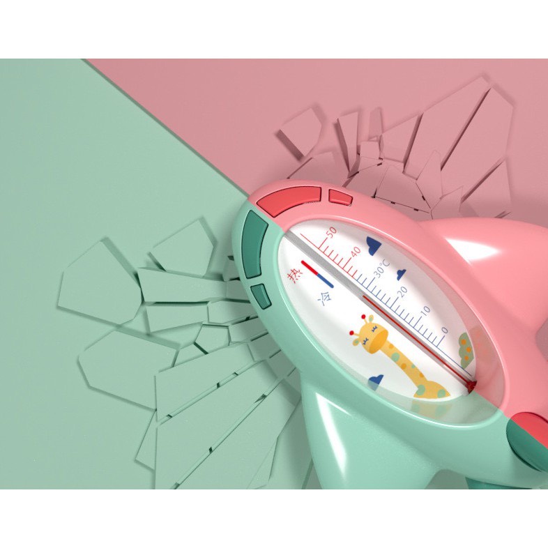 Nhiệt kế đo nước tắm cho bé Misuta chất liệu cao cấp, cảm biến nhiệt an toàn cho bé