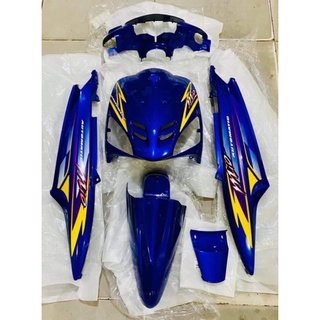 Tem rời mio đời đầu vàng xám dán xe xanh