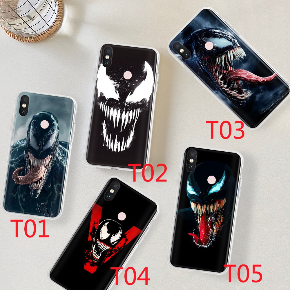 Ốp Điện Thoại Mềm Trong Suốt Hình Venom Gt301 Cho Motorola Moto G4 G5 G5S G6 Play Plus