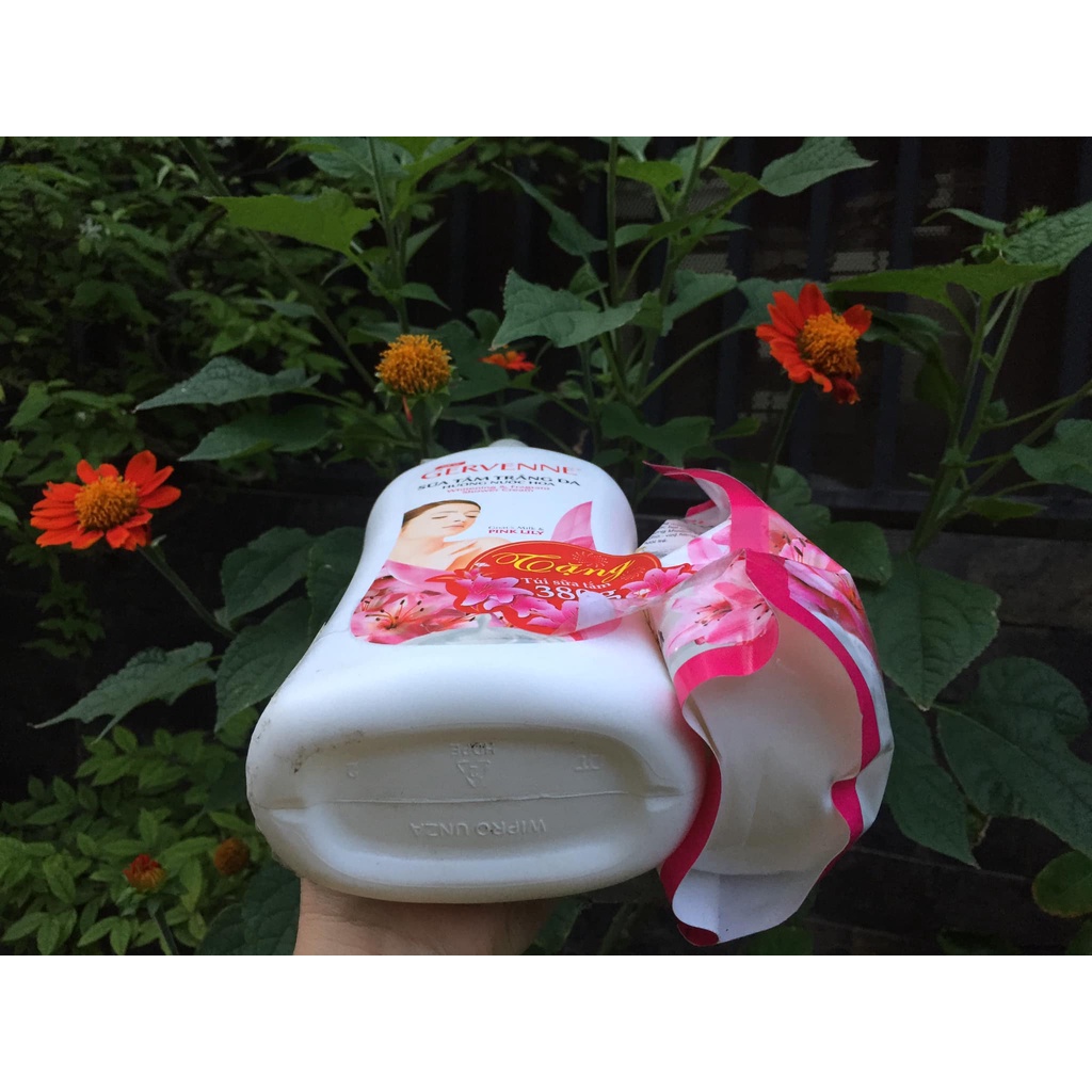 SỮA TẮM GERVENNE 3 màu 3 mùi hương mix thơm ngọt 900G + Tặng túi sữa tắm 380g