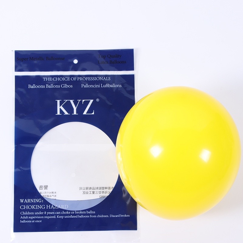 Bong Bóng Tròn KYZ 10 inch, 2,3g