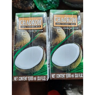 Nước cốt dừa thái lan chaokoh hộp 1l