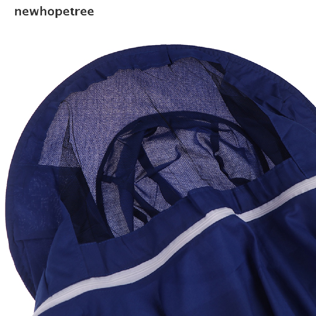 newhopetree Protective Beekeeping Jacket Veil Smock Equipment Bee Keeping Hat Sleeve Suit OIK