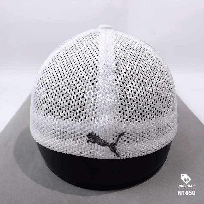 Nón kết Puma bít đuôi lưới sau logo báo lớn phối nhiều chữ puma mặt nón N1050. Hàng VNXK