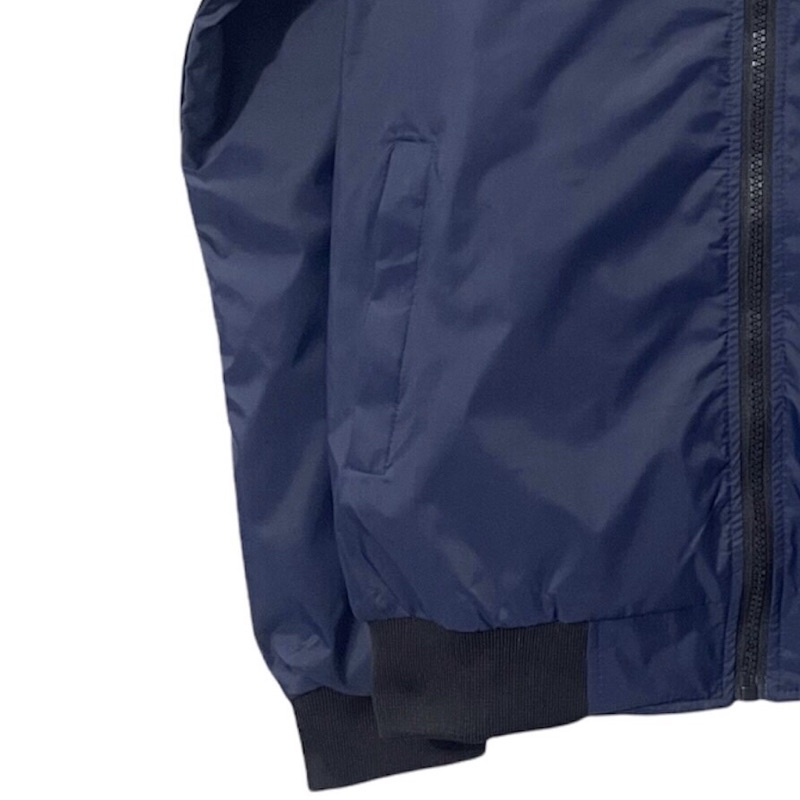 Áo khoác Tubi 2 Mặt Nón Rời  Màu Xanh Đen