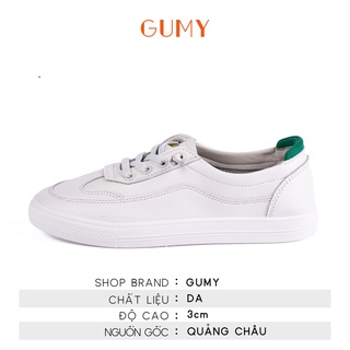 giày thể thao nữ trắng độn đế MM8103