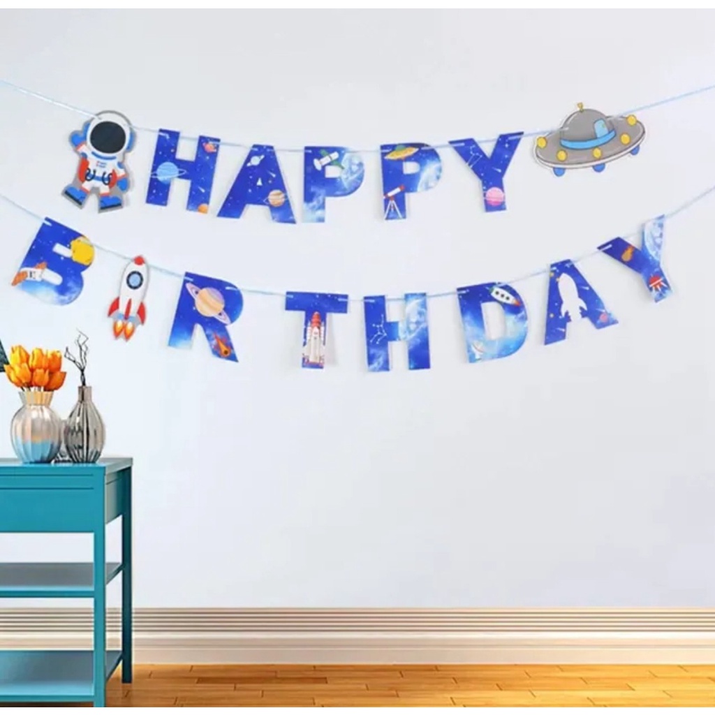 Dây HAPPY BIRTHDAY chủ đề hoạt hình mẫu mới 2022